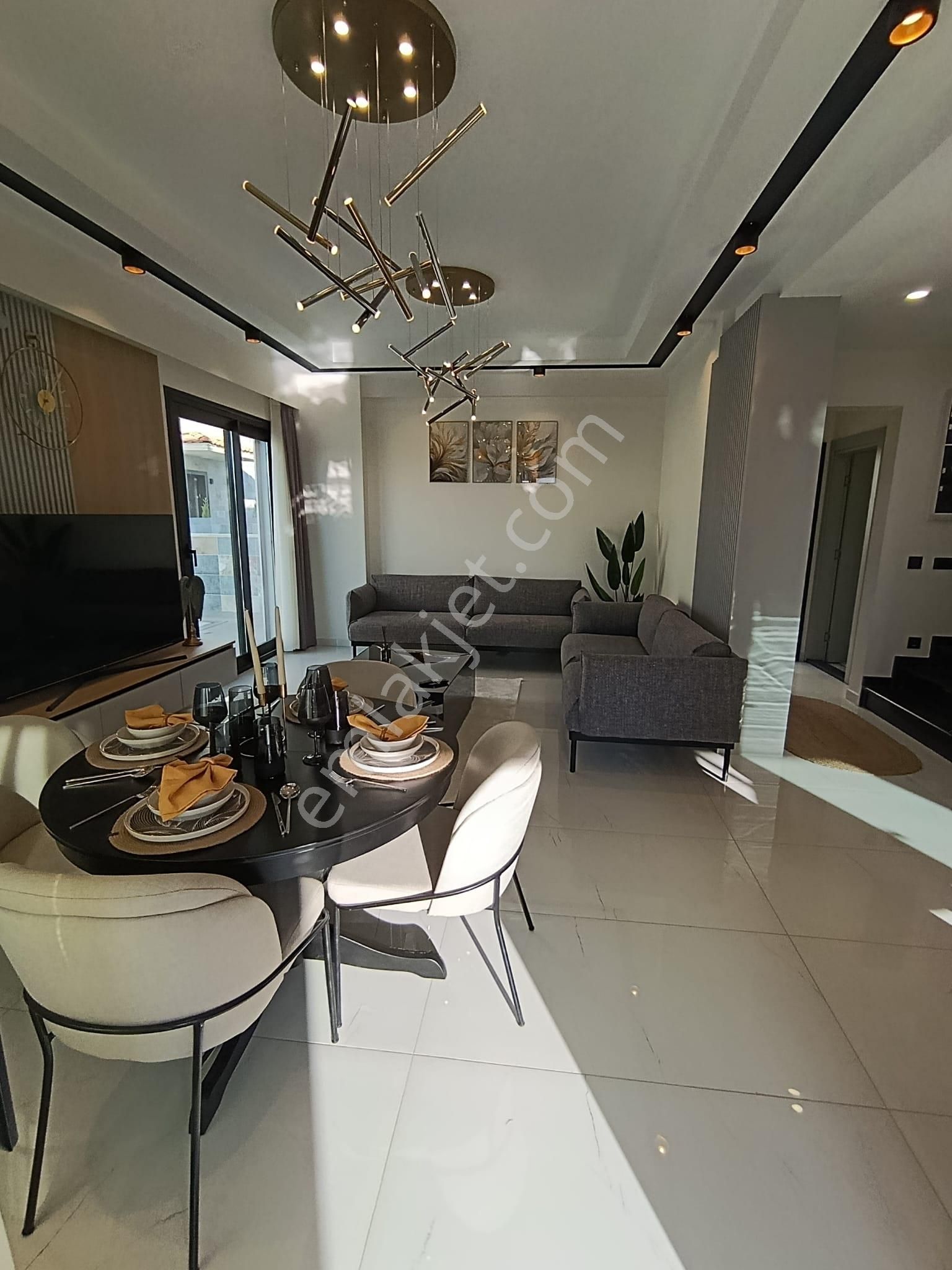 Kazandıran Yatırım Fırsatı.! Davutlarda 3+1 Özel Havuz Müstakil Şömineli Sıfır - Görsel 32