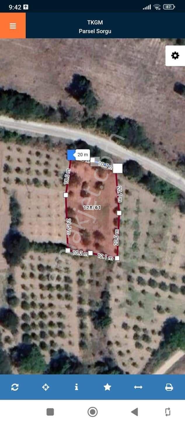 Bilecik Gölpazarı Arıcaklar Köyü'nde Asfalt Yola Cephe Satılık Meyve Bahçesi