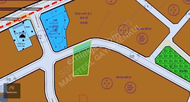 Marsteel'den Lalebahçede 887 M2 Satılık Villa Arsası