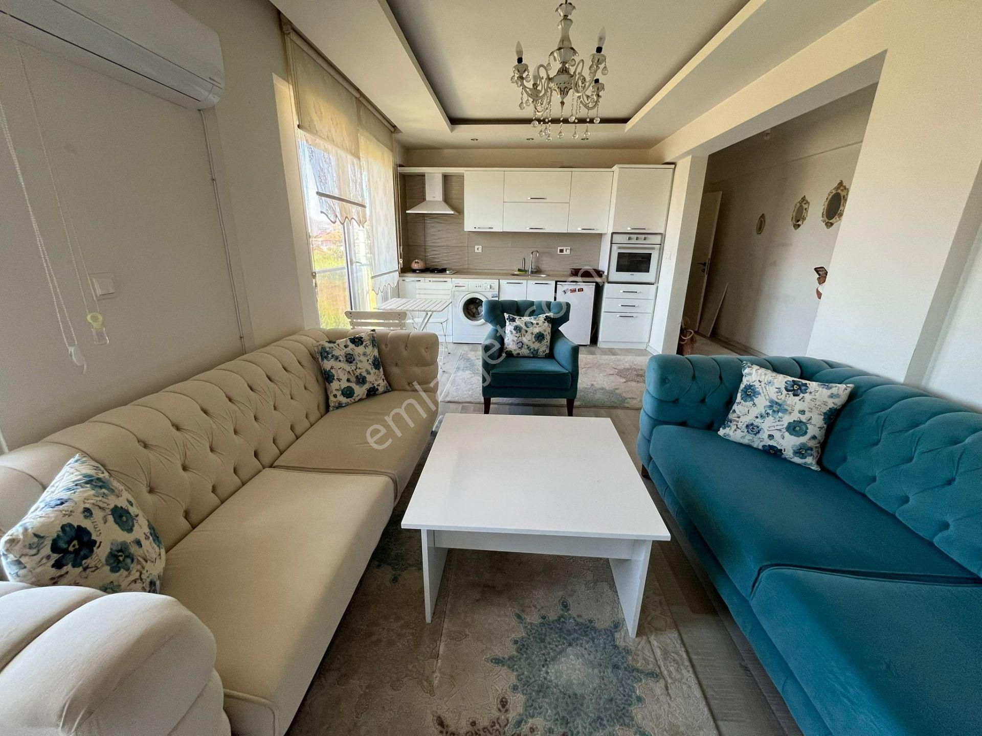 Dalaman Hürriyet Mah'de 1+1 Eşyalı Uzun Dönem Kiralık Daire