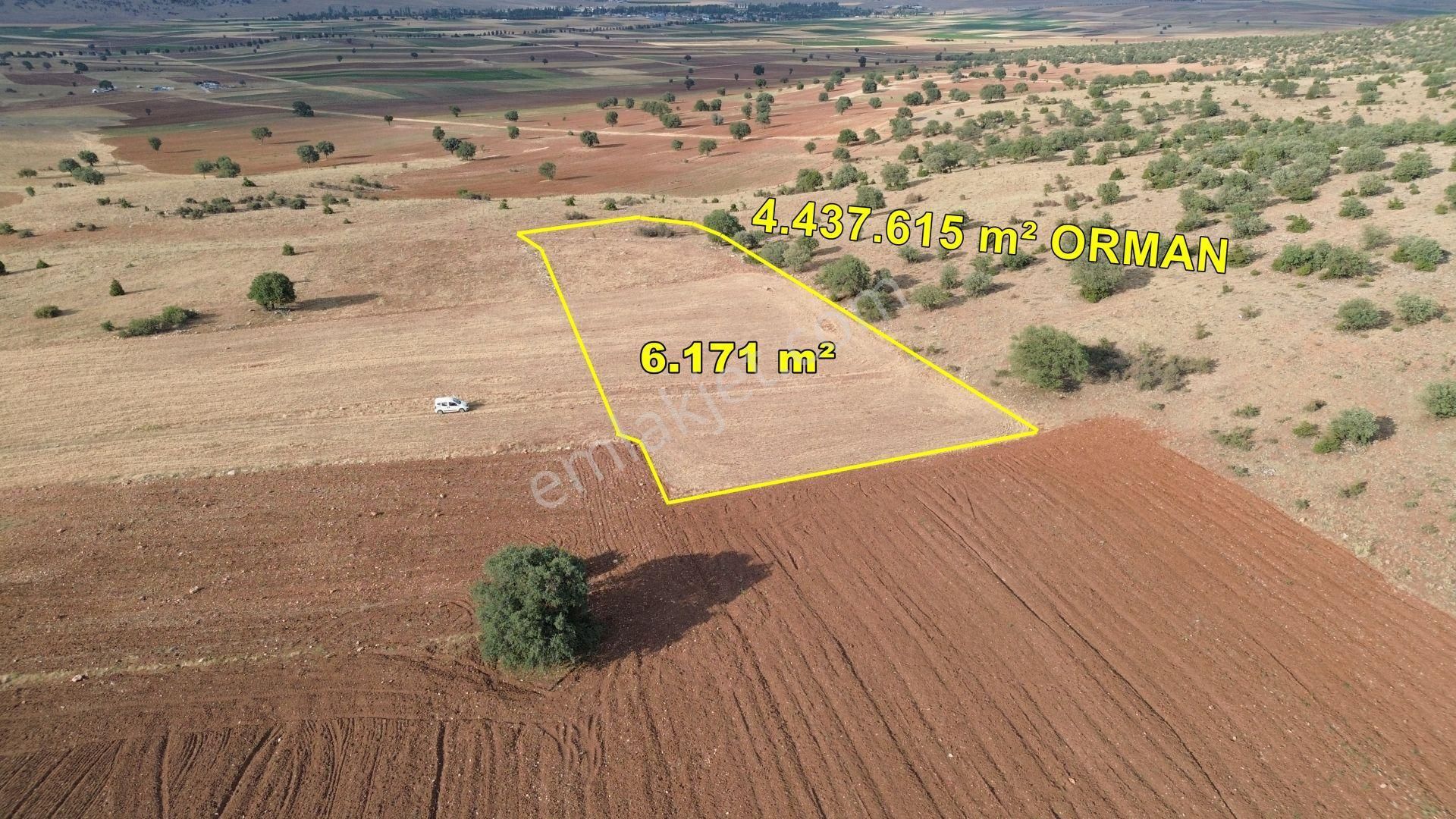 Akören Hacılar Da 6.171 M2 Müstakil Tapulu Tarla