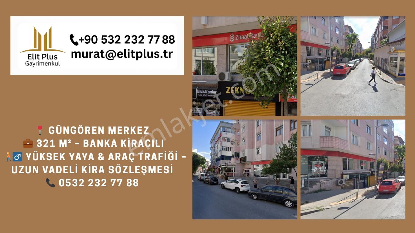 🏢 Satılık Dükkan – Banka Kiracılı | Güngören Merkez