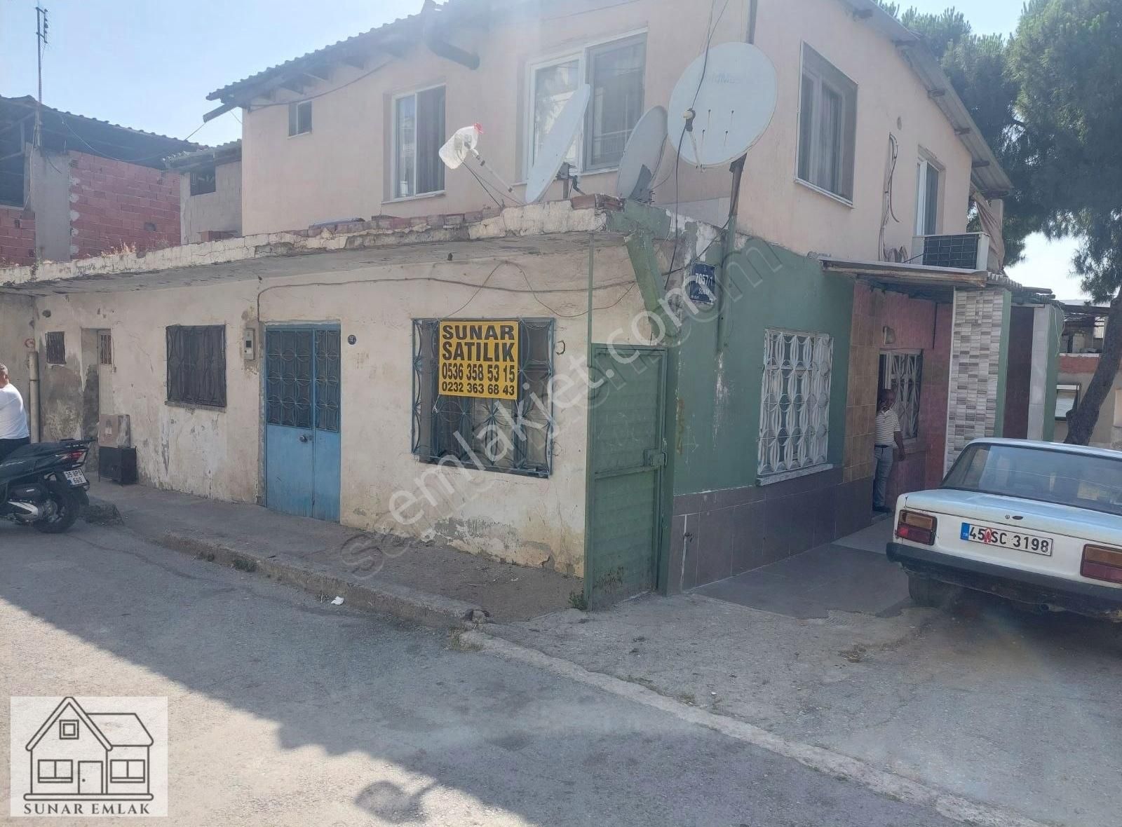 Bayraklı Gümüşpala Mah. 430m2 Arsa İçinde 2 Katlı Köşe Bina