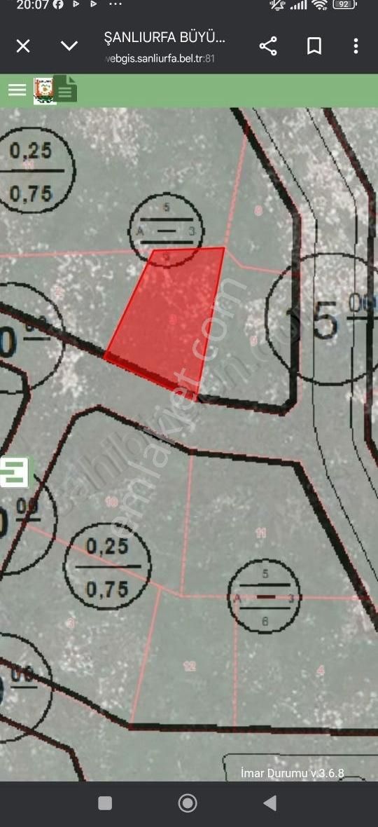 Kültür Emlaktan Haliliye Dağeteği Doktorlar Sitesi 3 Kat İmarlı