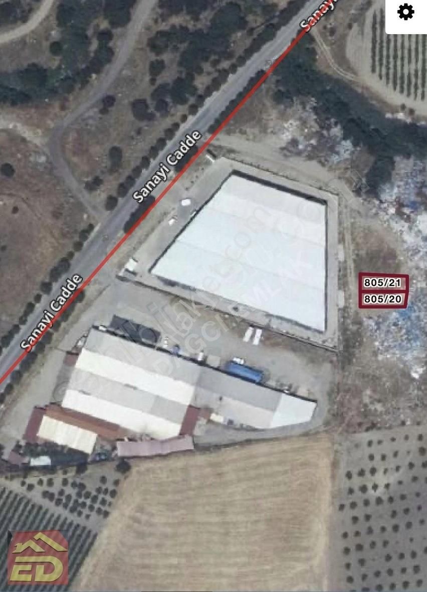 Dağcı Emlak Buldan Satılık Arsa 132 M2 Sanayi Parseli