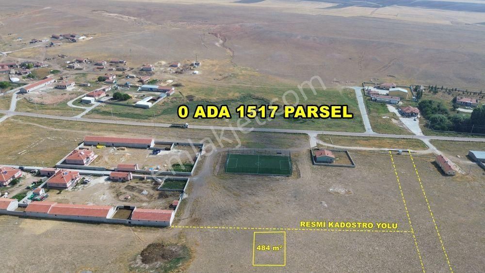 Konya / Cihanbeyli / Hodoğlu Mahallesinde 484 M² Müstakil Tapulu Konut İmarlı Arsa