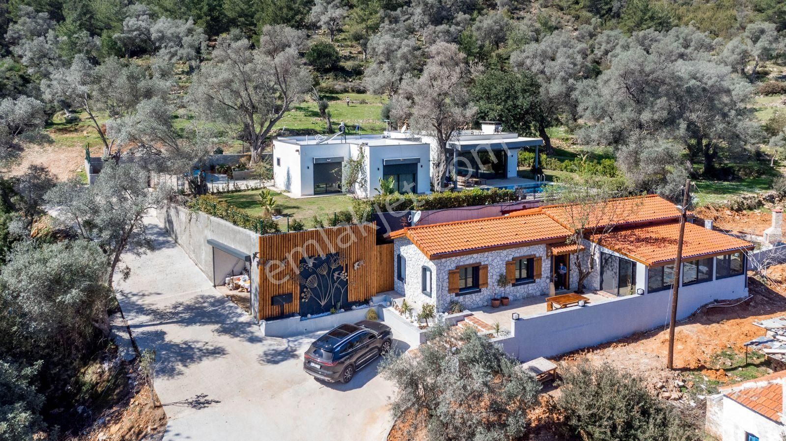 Bodrum Kızılağacda Satılık 1350 M2 İcinde 2adet Havuzlu Villa - Görsel 4