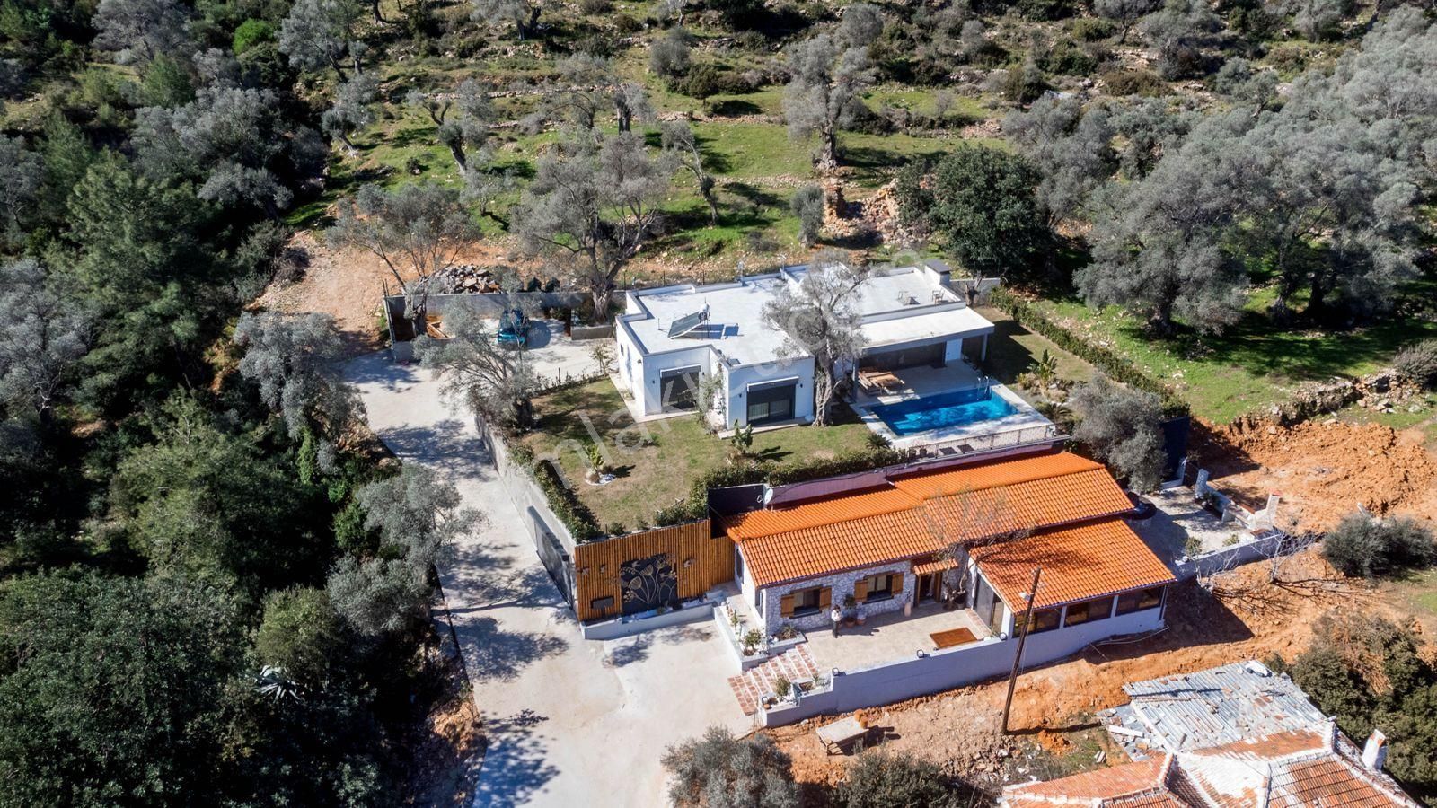 Bodrum Kızılağacda Satılık 1350 M2 İcinde 2adet Havuzlu Villa - Görsel 5