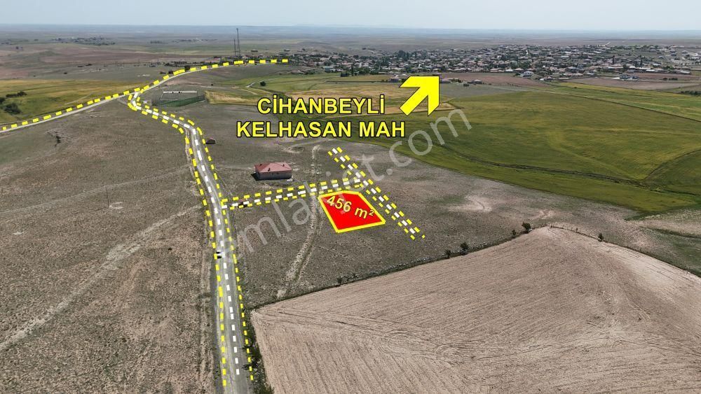 Cihanbeyli Kelhasan Da 456 M2 Müstakil Tapulu Konut İmarlı Arsa
