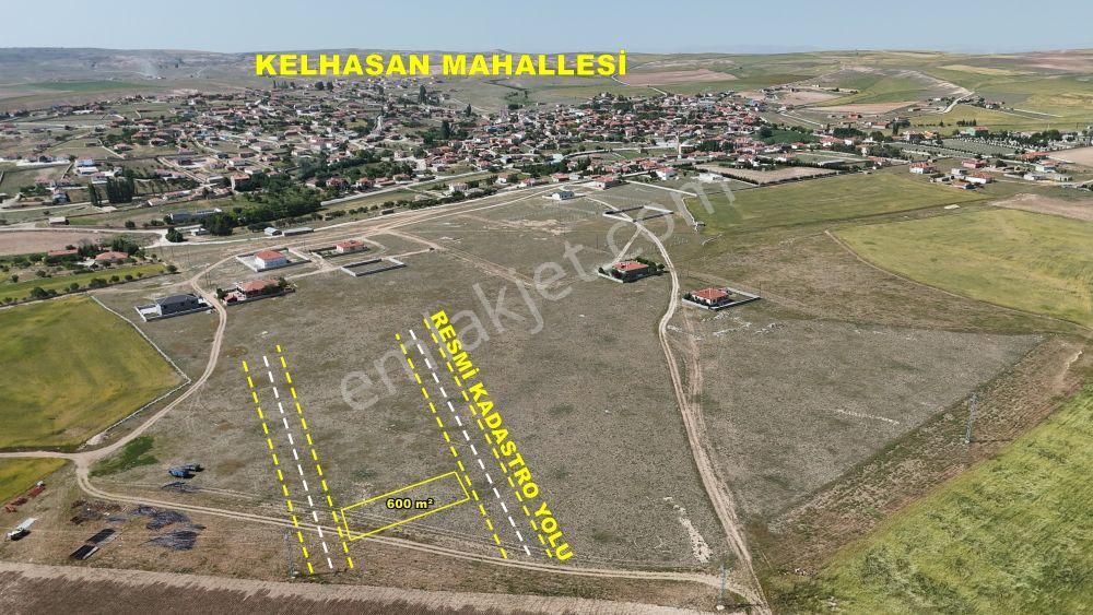 Konya / Cihanbeyli / Kelhasan 600 M² Müstakil Tapu Konut İmarlı Arsa