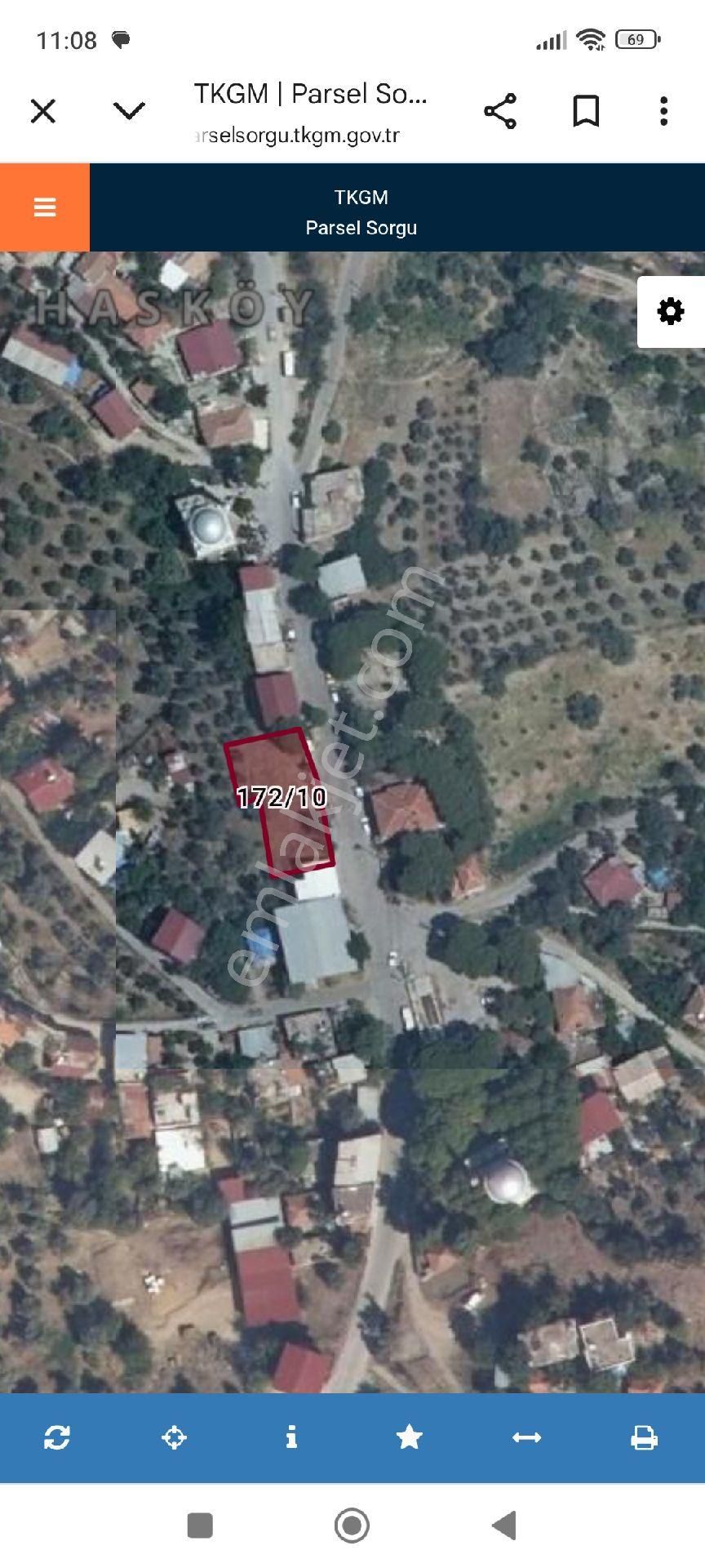 Hasköy Mahallesi Köy Merkezinde Hisse Paylı Satılık Arsa