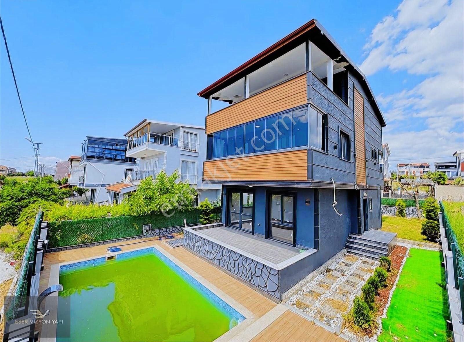 ꧁▇eser Vizyon▇꧂deniz Manzaralı Jakuzili Havuzlu Lüks Villa