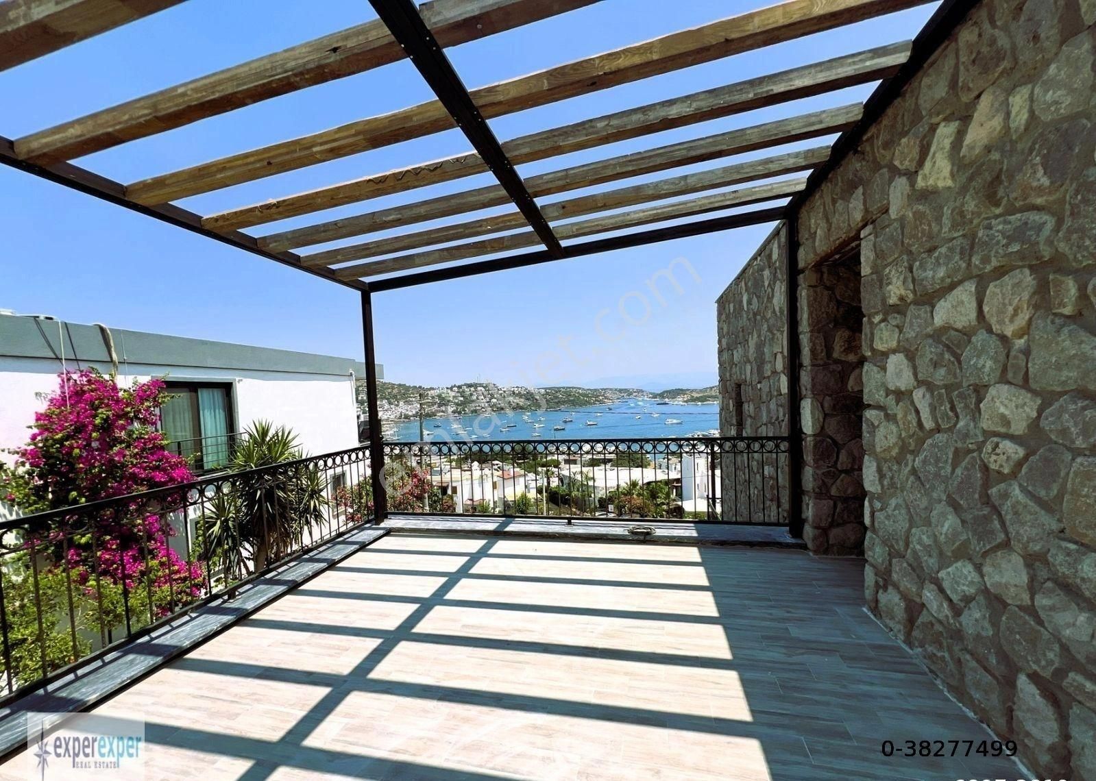 Bodrum Türkbükü Deniz Manzaralı Senelik Kiralık Sıfır Daire