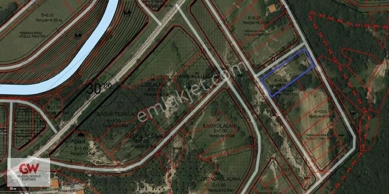 Körfez Dereköy'de 2293 M2 Yatırımlık Villa Arsa'sı