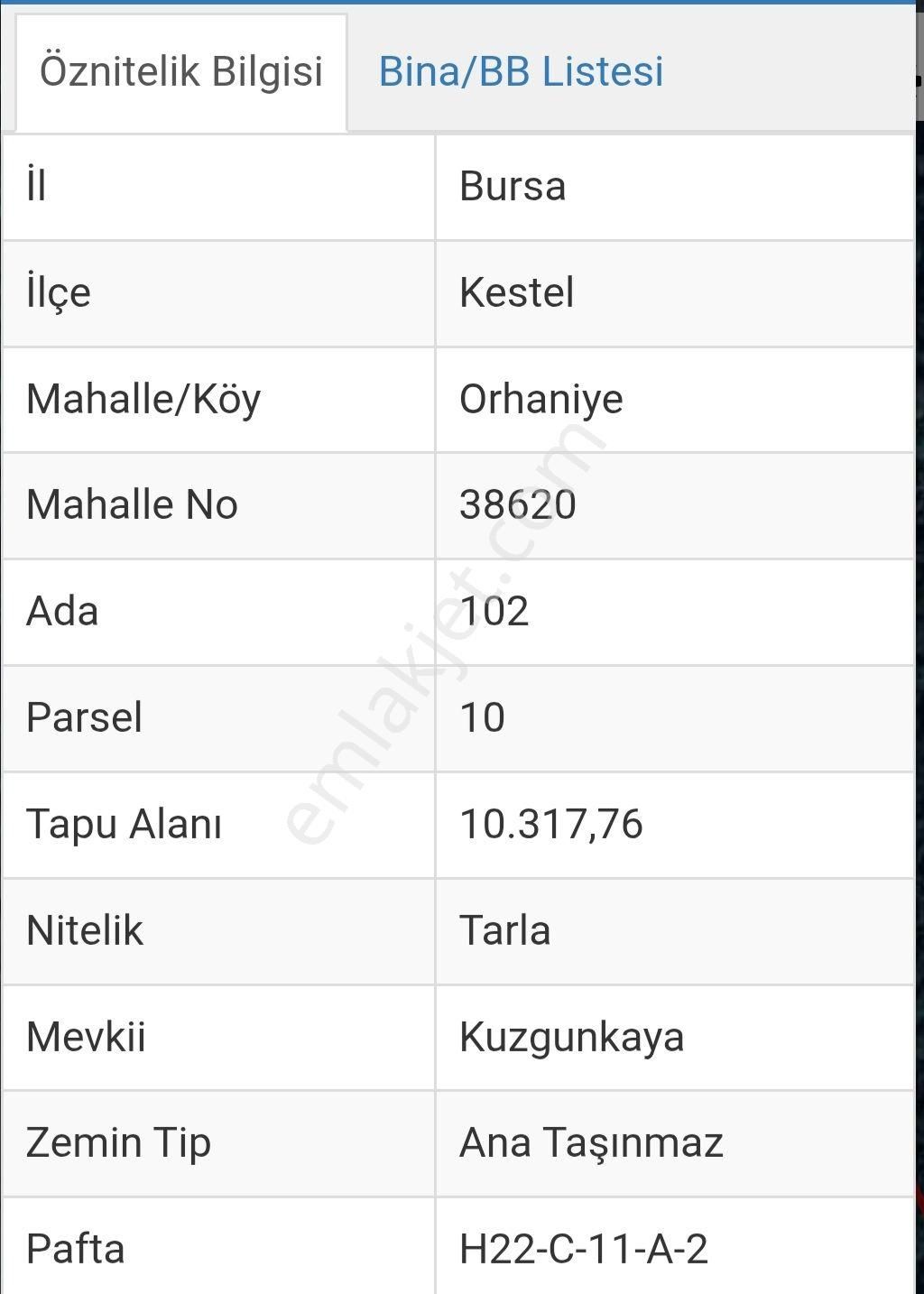 Kestel Orhanıye De Koye 650 Metre