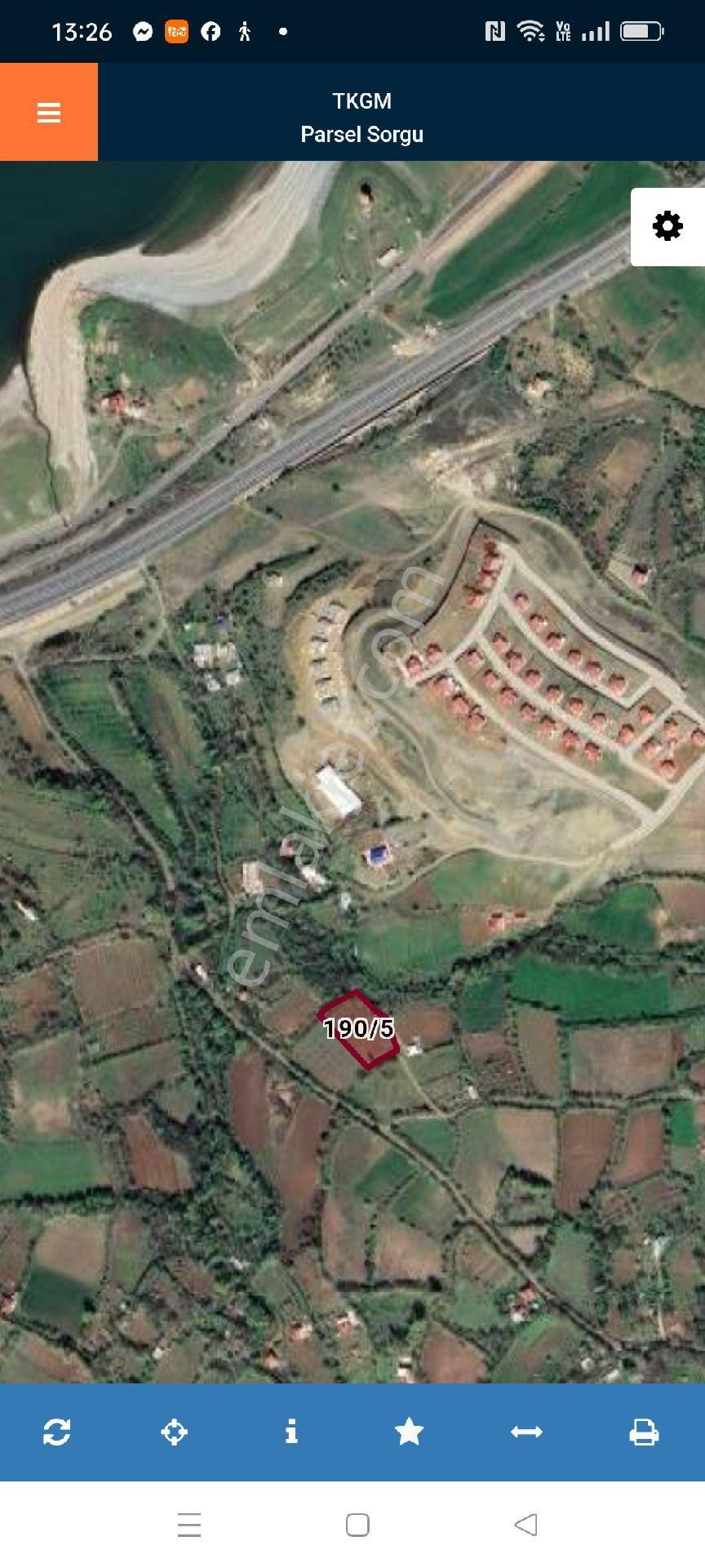 Yukarı İçmede Satılık Bahce