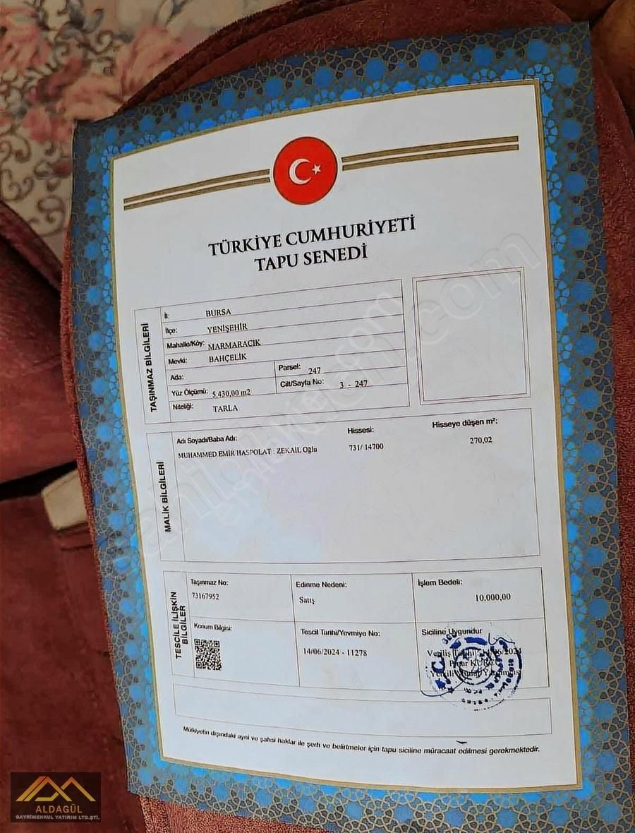 Fiyatı Düştü !! Hobi Bahçesi İçin Satılık Arsa - Görsel 6