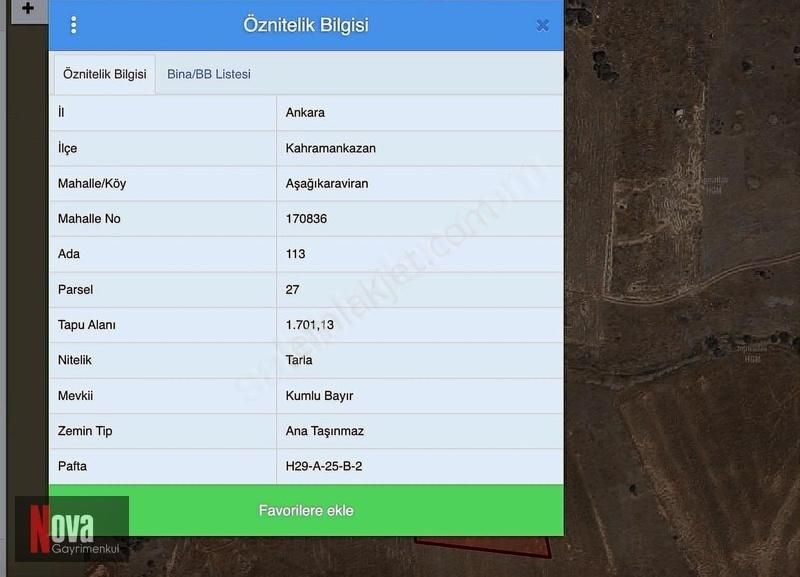 Nova'dan Bahçe Yapımına Uygun Tek Tapu Resmi Yola Cepheli Parsel