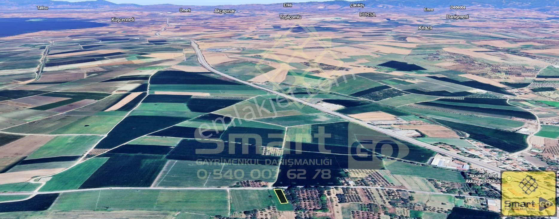 Aksakal'da Yola Cephe 878 M² Satılık Bağ - Görsel 20