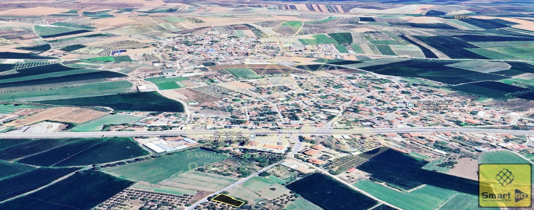 Aksakalda Yola Cephe 700 M² Satılık Bağ - Görsel 22