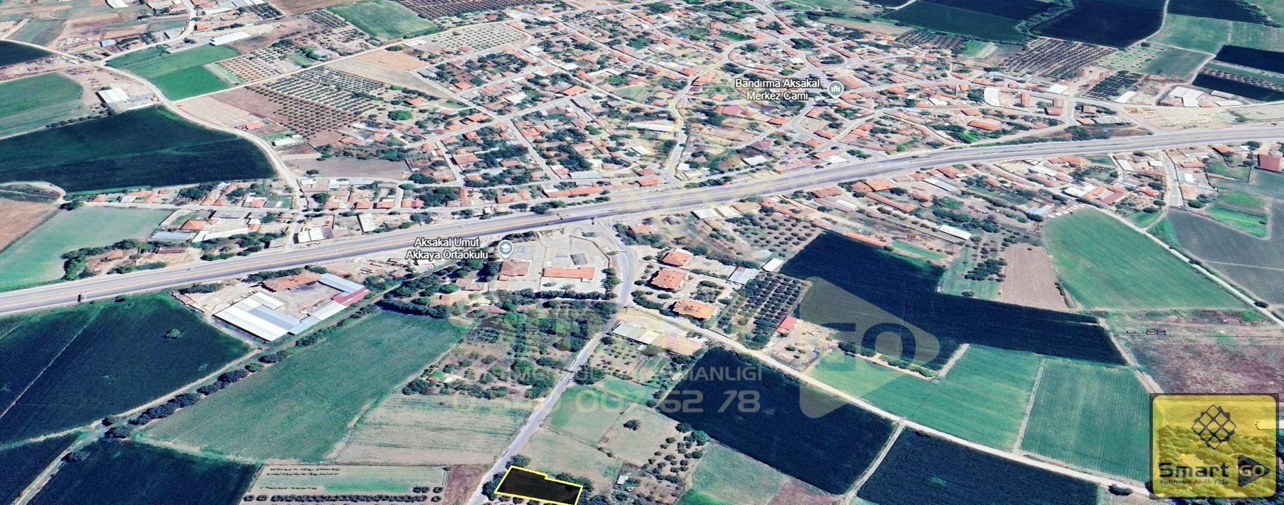 Aksakalda Yola Cephe 700 M² Satılık Bağ - Görsel 25