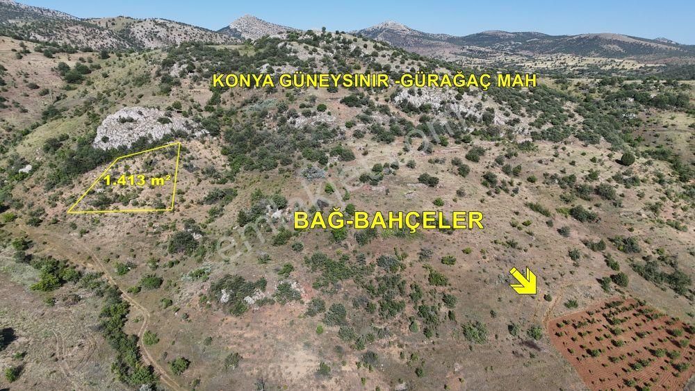 Konya / Güneysınır / Gürağaç Mahallesinde 1.413 M² Müstakil Bağ
