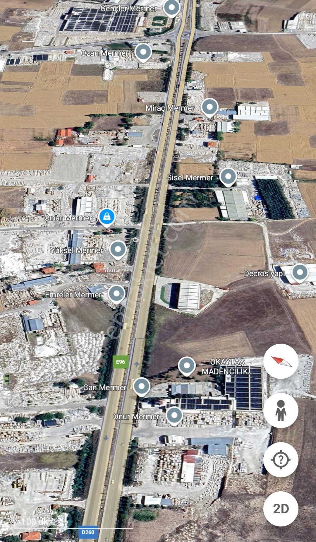 Söğüt Emlak'tan İscehisar'da Ankara Yolu Üzeri Satılık Arsa