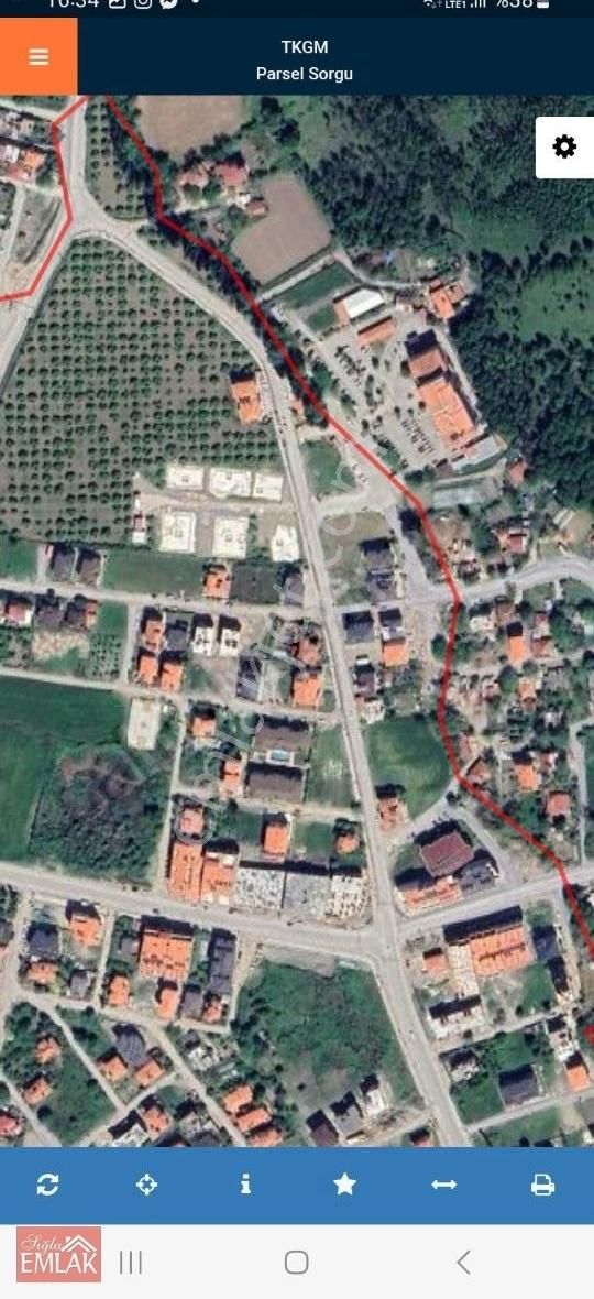 Dalaman Hürriyette Satılık %30 3kat İmarlı Arsa