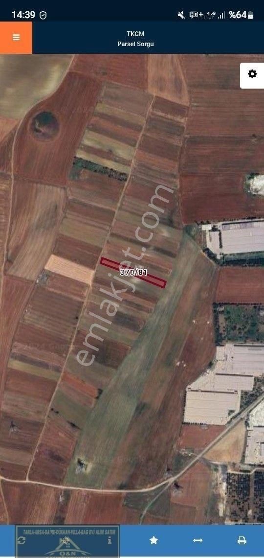 Yatırımlık Sanayi Bölgesinde Arazi