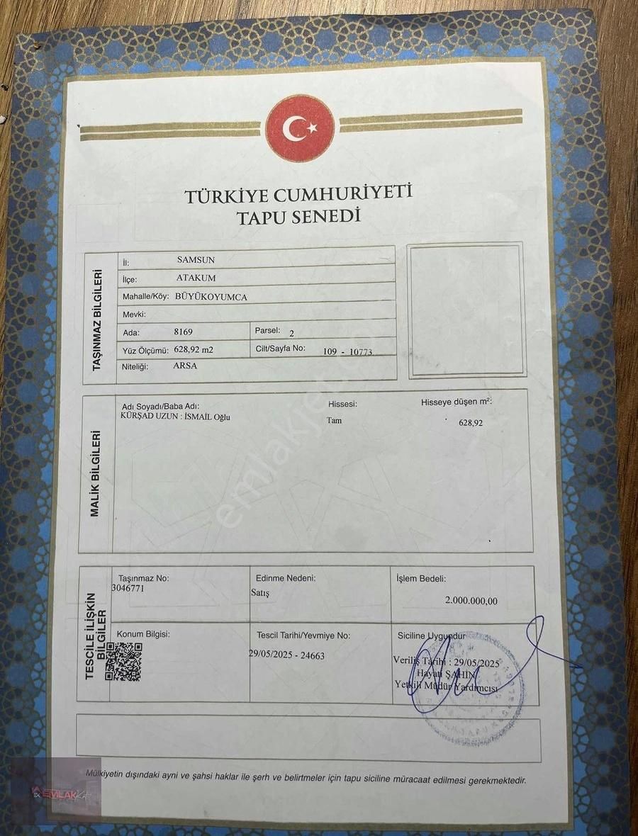 Emlakkent'ten Anneler Parkında 3+1 Fırsat Daire