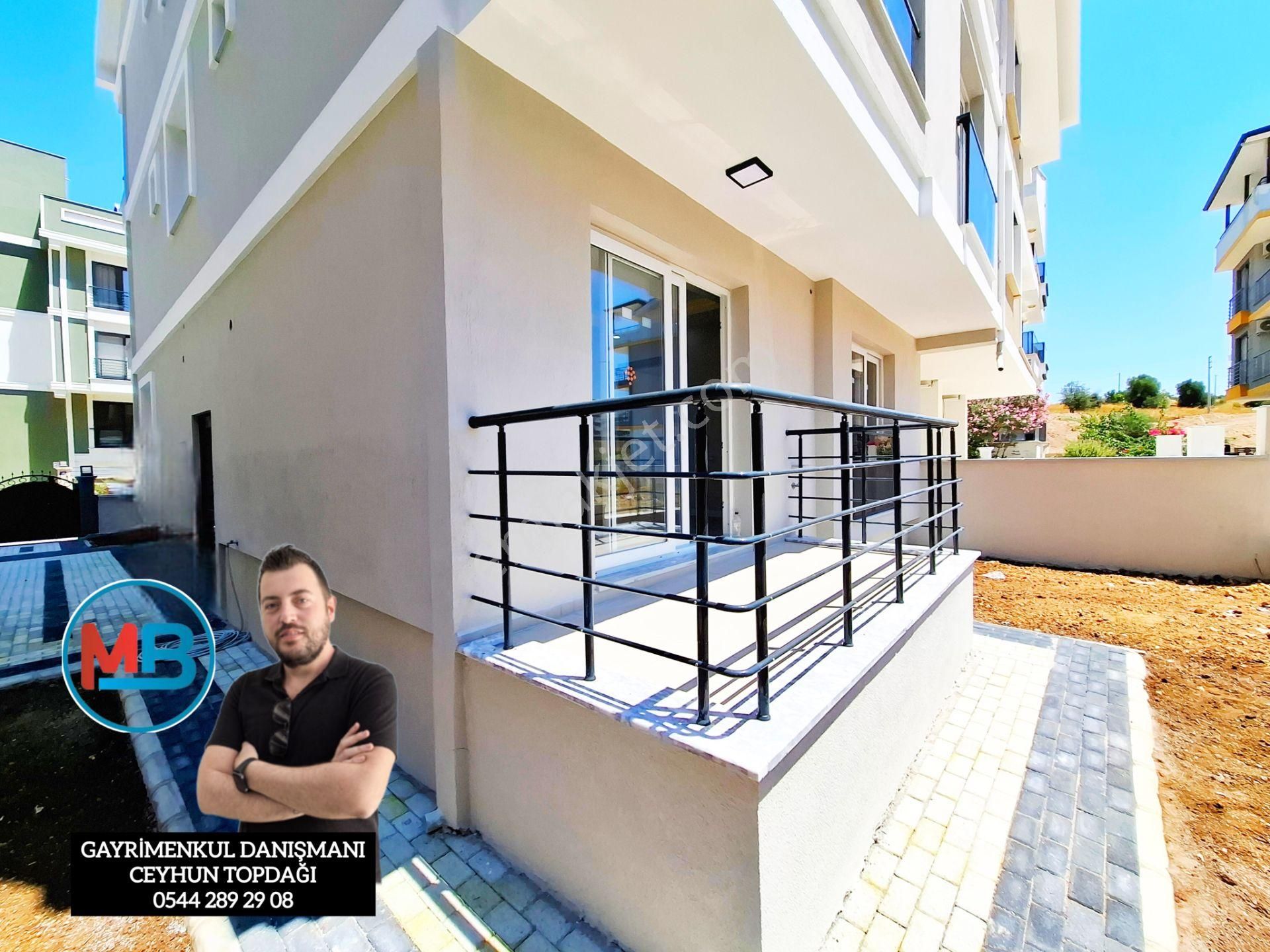 Didim'de Satılık Villalar Bölgesinde 1+1 Sıfır Yüksek Giriş Bahçeli Müstakil Gibi Daire !