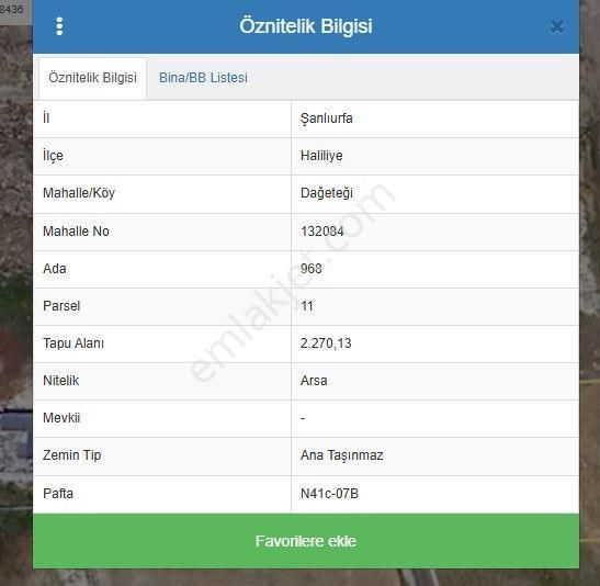 Yaşarsoy Gyo'dan Haliye Dağeteği 10 Kat İmarlı Arsa - Görsel 5