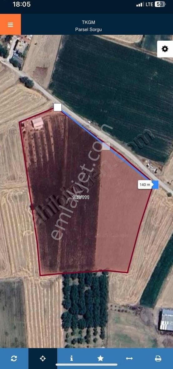 Burdur İli Bucak İlçesi Barboros Mahallesinde Satılık Tarla