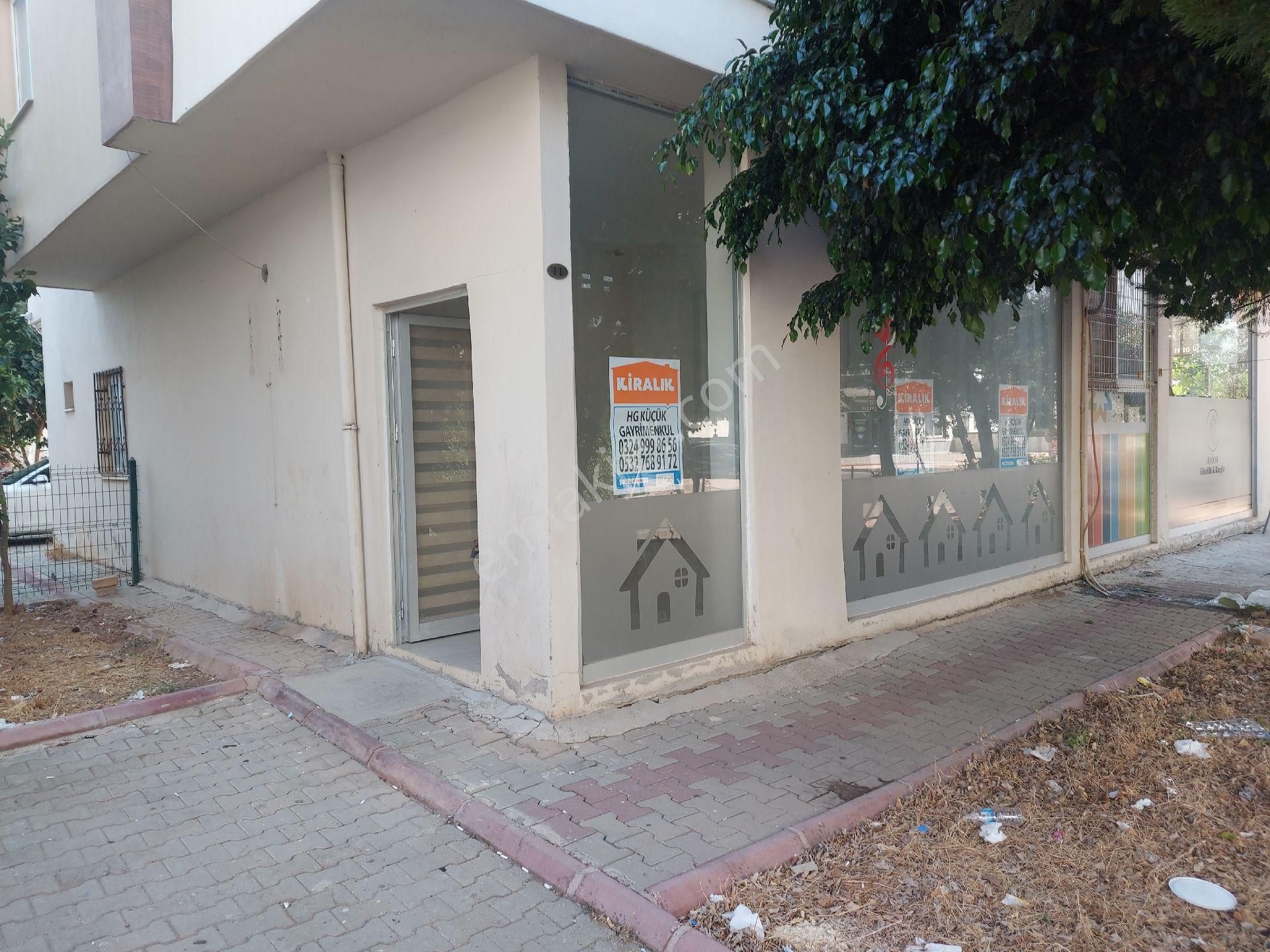 Hg Küçük'ten Mersin Mezitli Yeni Mah.kiralık Dükkan