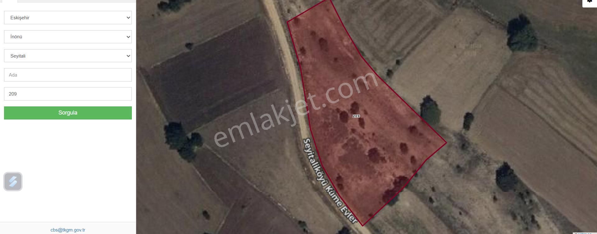 Eskişehir İnönü Seyitali Köyü Ev Yeri Ve Tarlalar - Görsel 4