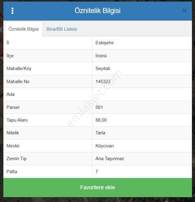 Eskişehir İnönü Seyitali Köyü Ev Yeri Ve Tarlalar - Görsel 14