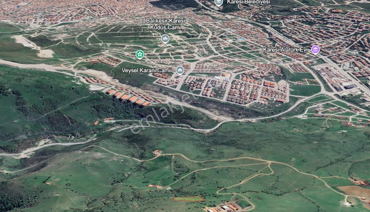 C21 Loca'dan Kabakdere'de Şehir Manzaralı Satılık Arsa