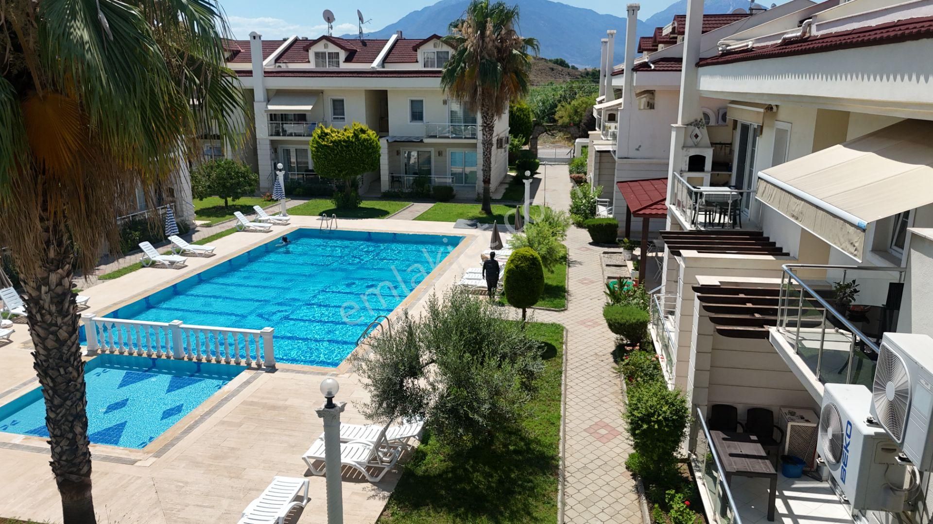 Goldhouse Dan Satılık Daire Çalış Plajında Havuzlu Sitede Eşyalı 4+1 Dubleks - Görsel 7