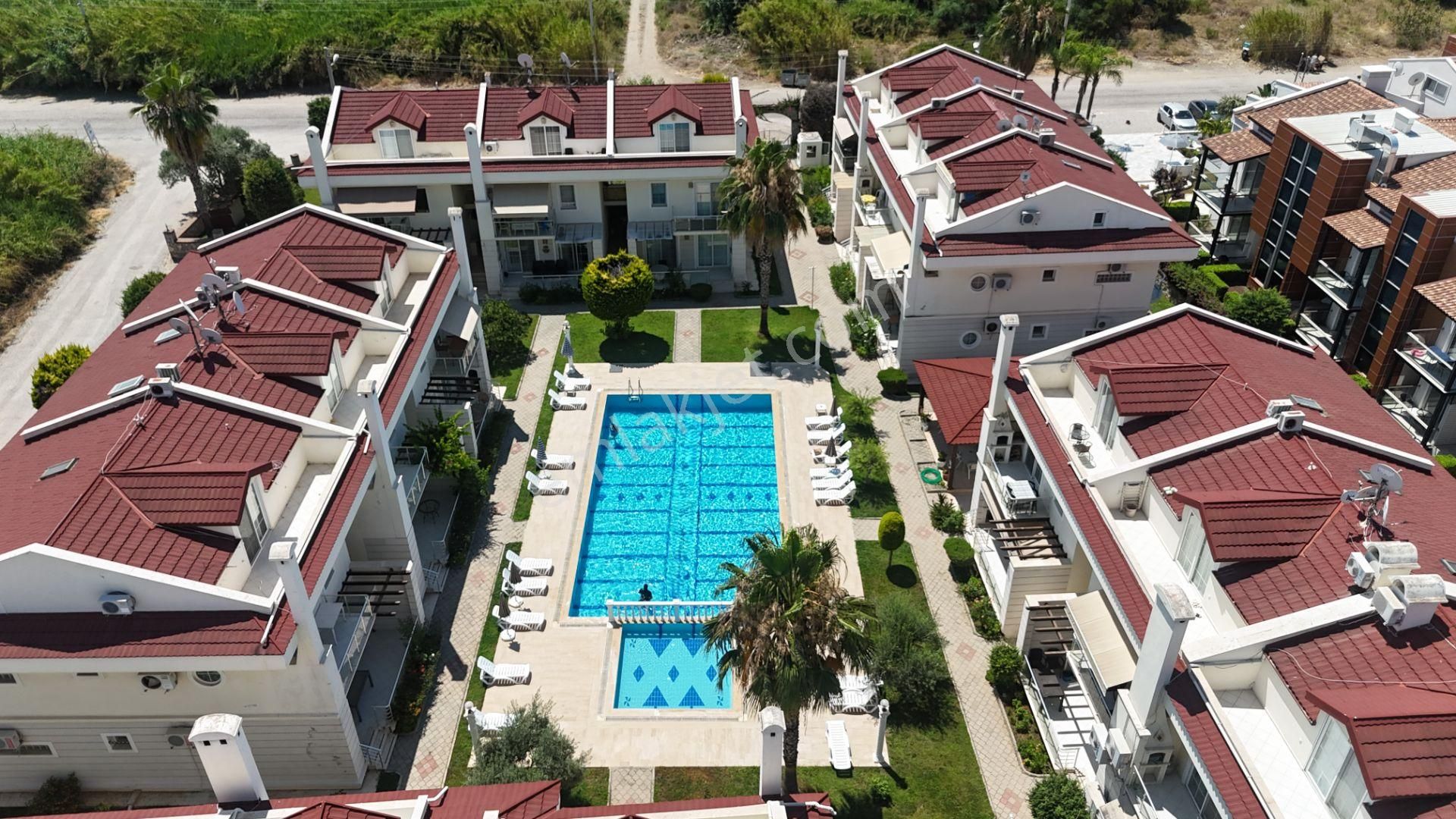 Goldhouse Dan Satılık Daire Çalış Plajında Havuzlu Sitede Eşyalı 4+1 Dubleks - Görsel 35