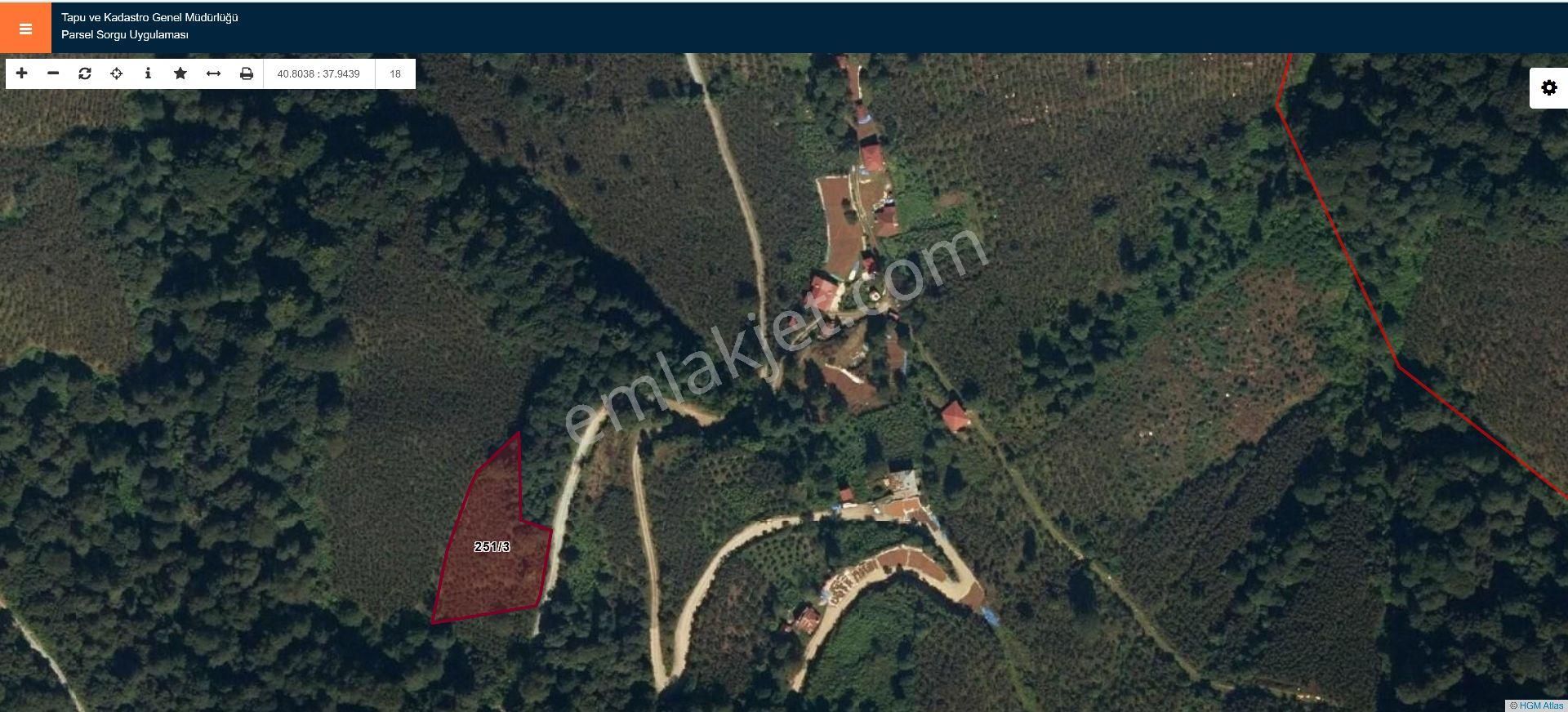Cumhuriyetköyde Satılık 2500 M² Arazi - Görsel 5