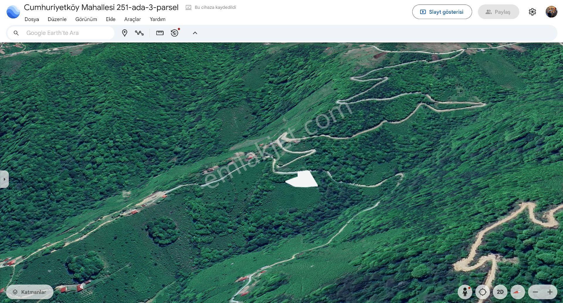 Cumhuriyetköyde Satılık 2500 M² Arazi - Görsel 4