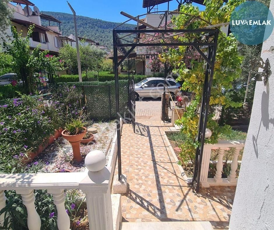 Didim Akbük'te Site İçerisinde , Bahçeli, Deniz Manzaralı Satılık 4+1 Yazlık - Görsel 19