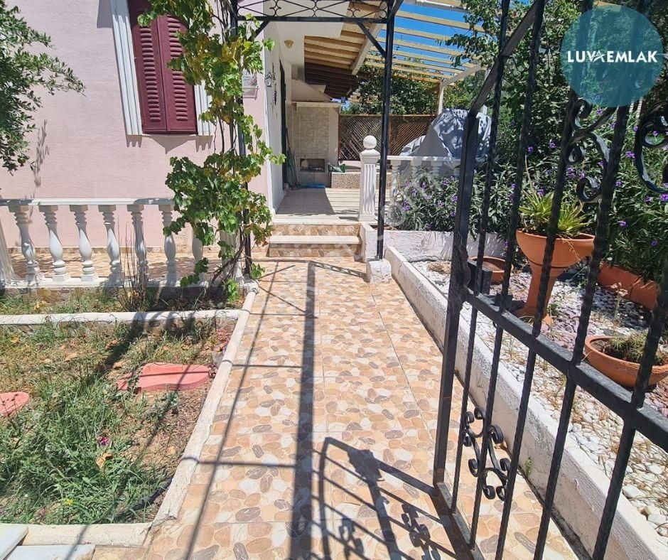 Didim Akbük'te Site İçerisinde , Bahçeli, Deniz Manzaralı Satılık 4+1 Yazlık - Görsel 17