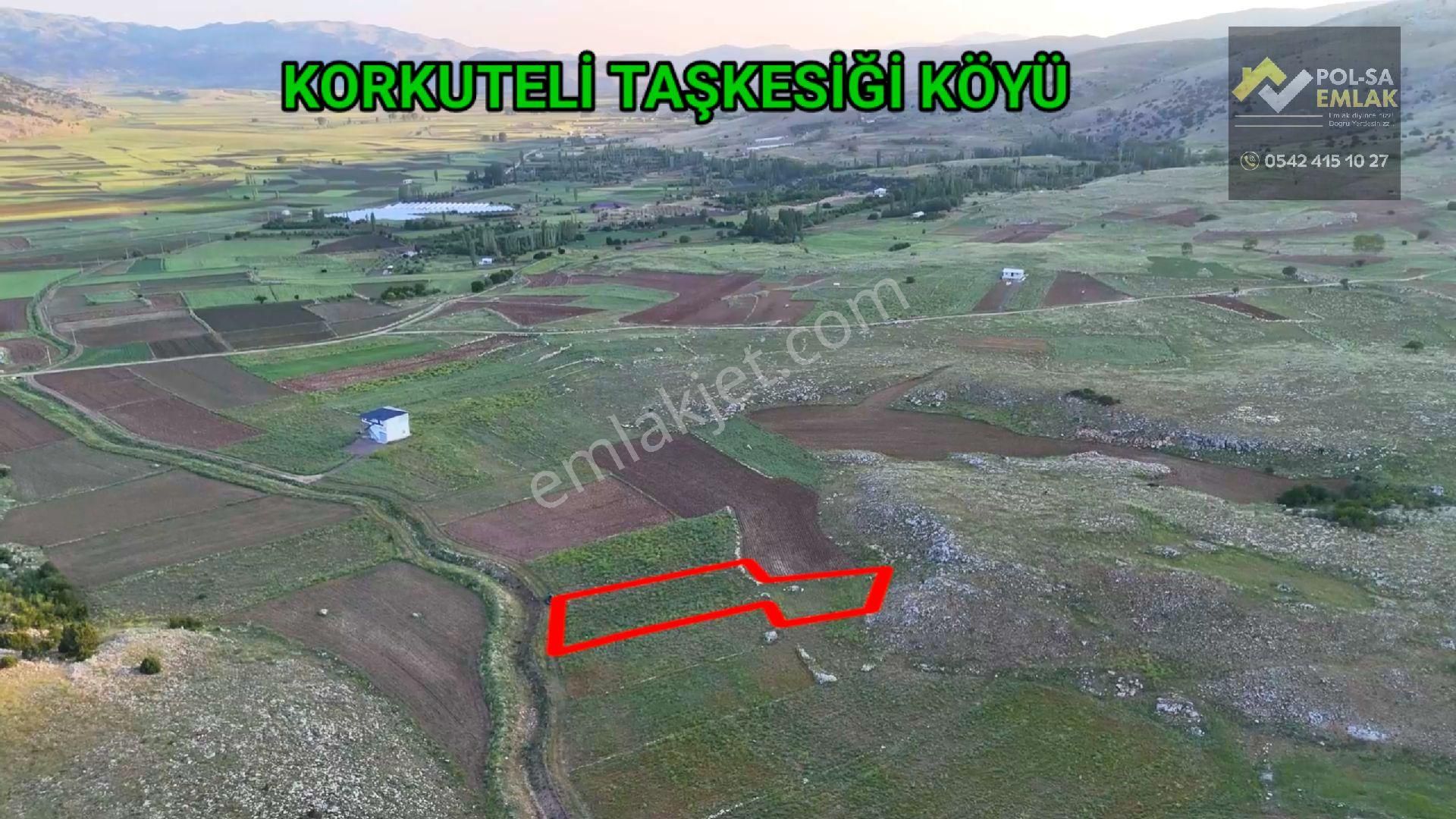 ✅korkuteli✅taşkesiği De ✅satılık 1.594m2 Tarla ✅arazi Yolu Var ✅su Elektrik Yakın - Görsel 4