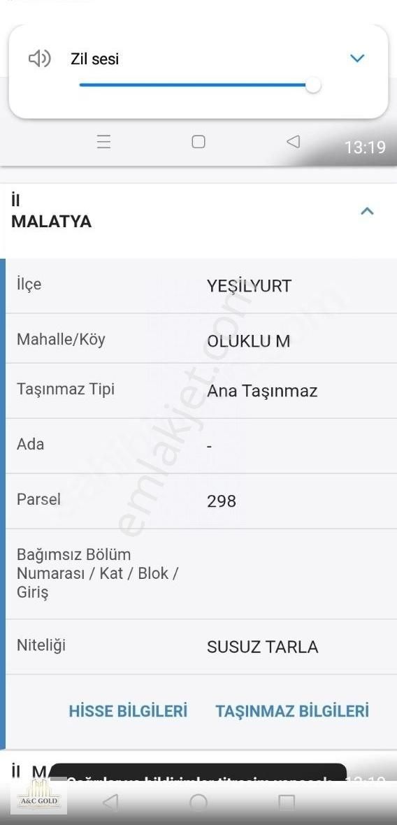 Satılık Örnekköy Arkası Satılık Arazi