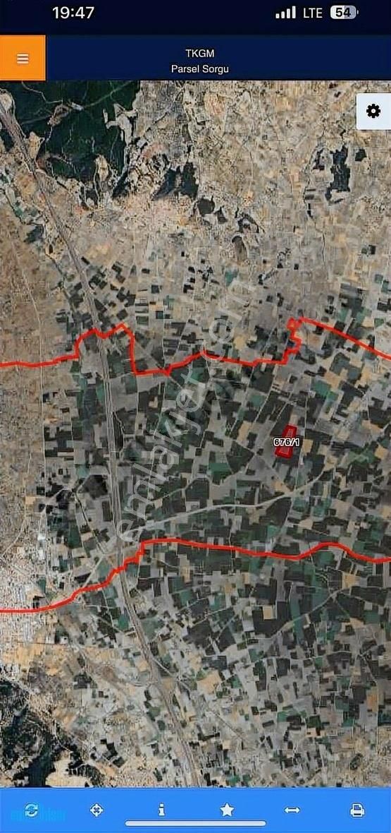 Kırkağaç'ta Elektrik,su Olan Tek Tapu 75 Dönüm Satılık Tarla