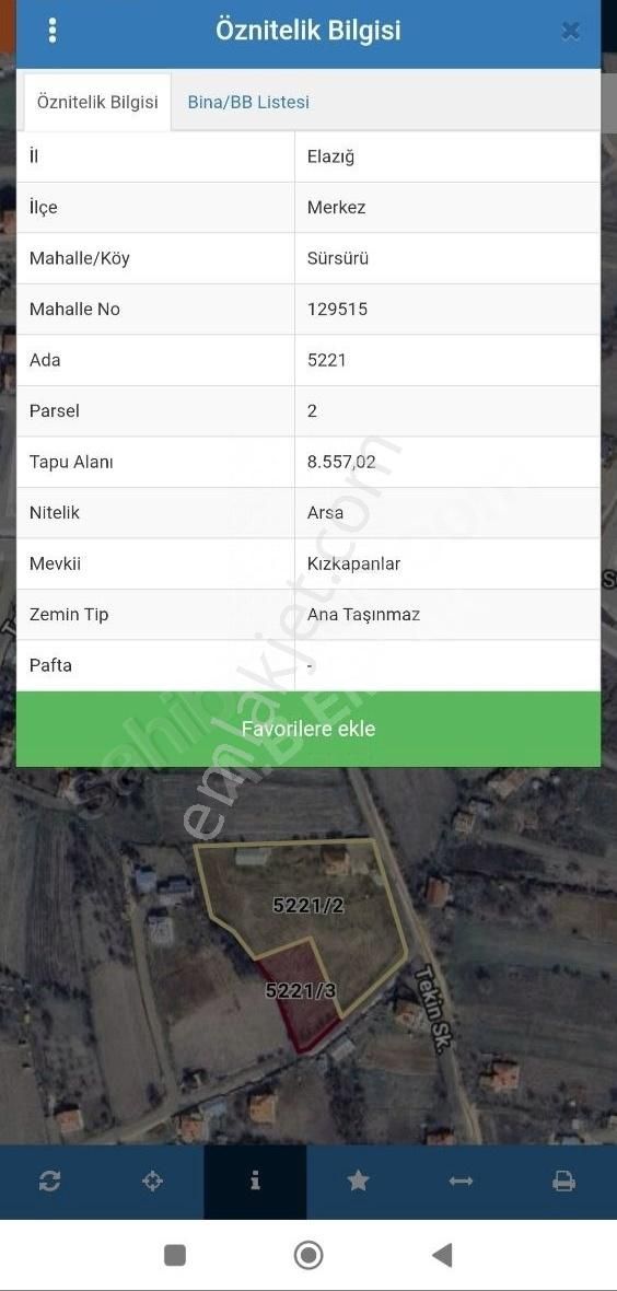 Sürsürü De Protokol Yoluna Yakın Villa Arsası