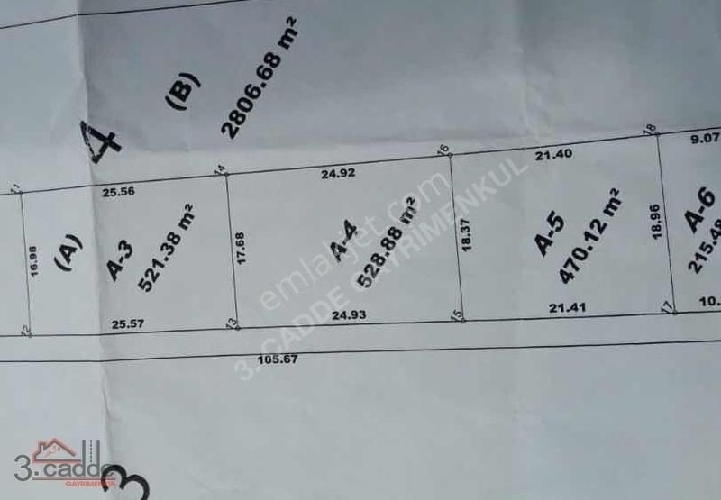 Çatalca Belgrat Köyüstü'de Satılık Arsa