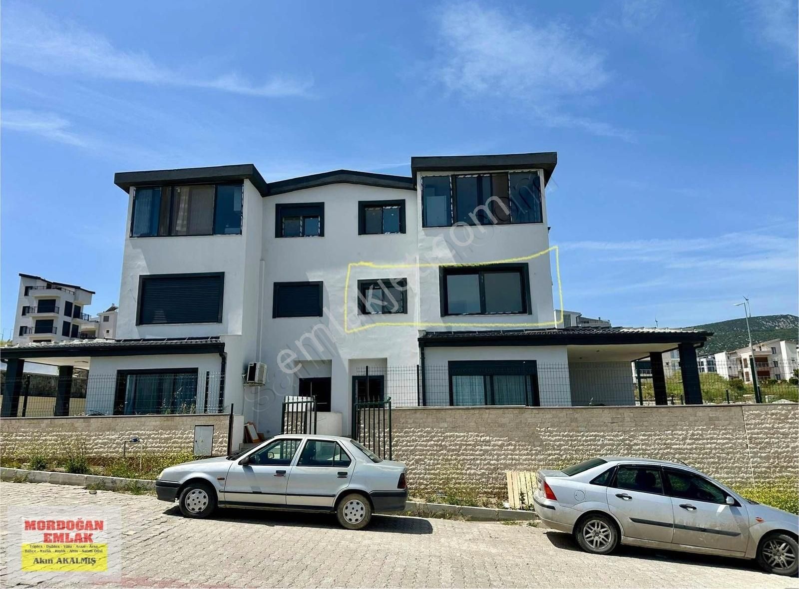 Mordoğan Emlaktan Kamukentte Deniz Manzaralı 1+1 Kiralık Daire