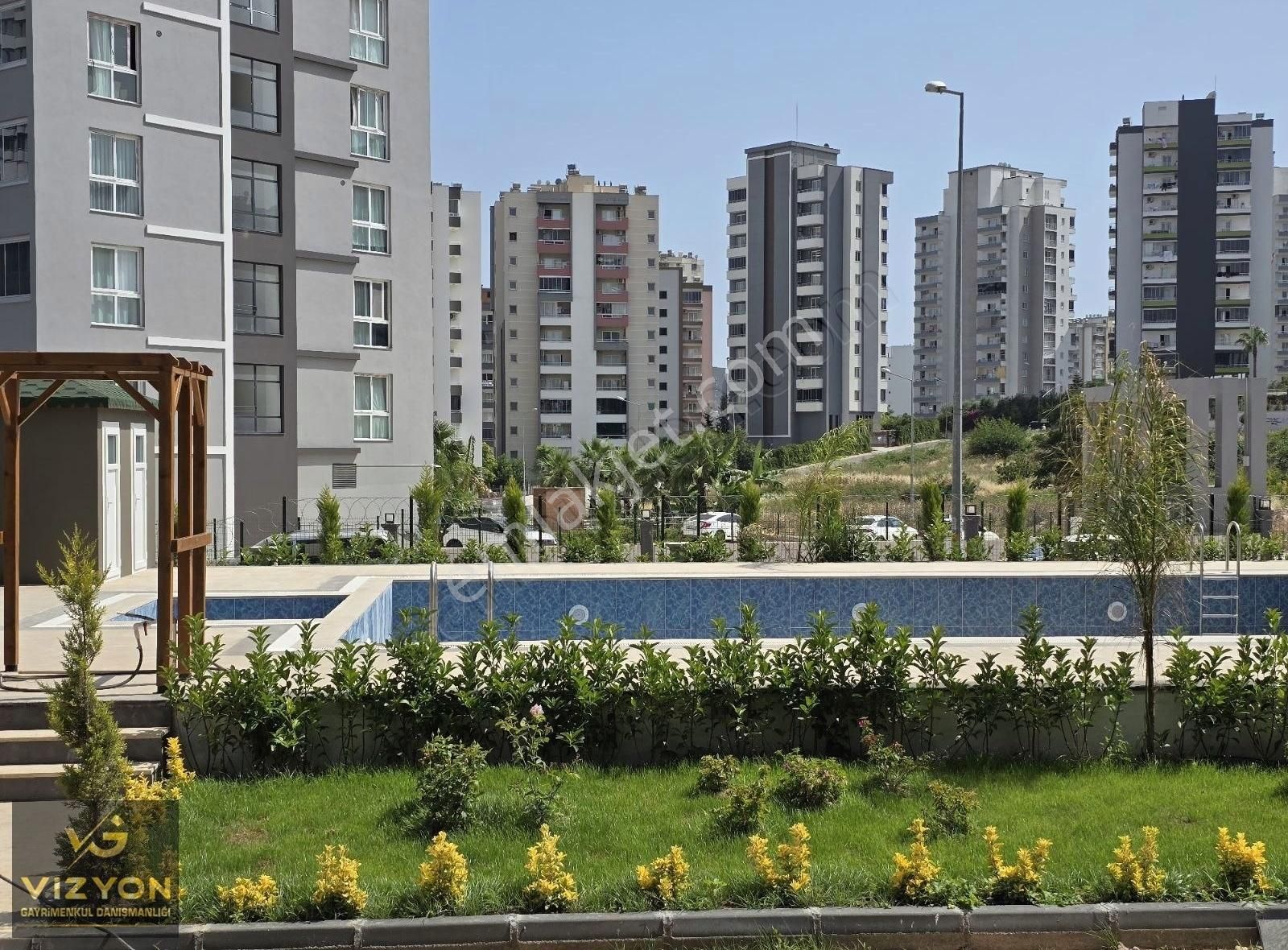 Vizyondan Yenişehir Çiftlikköyde Satılık 4+1 Lüx Havuzlu Daire - Görsel 10